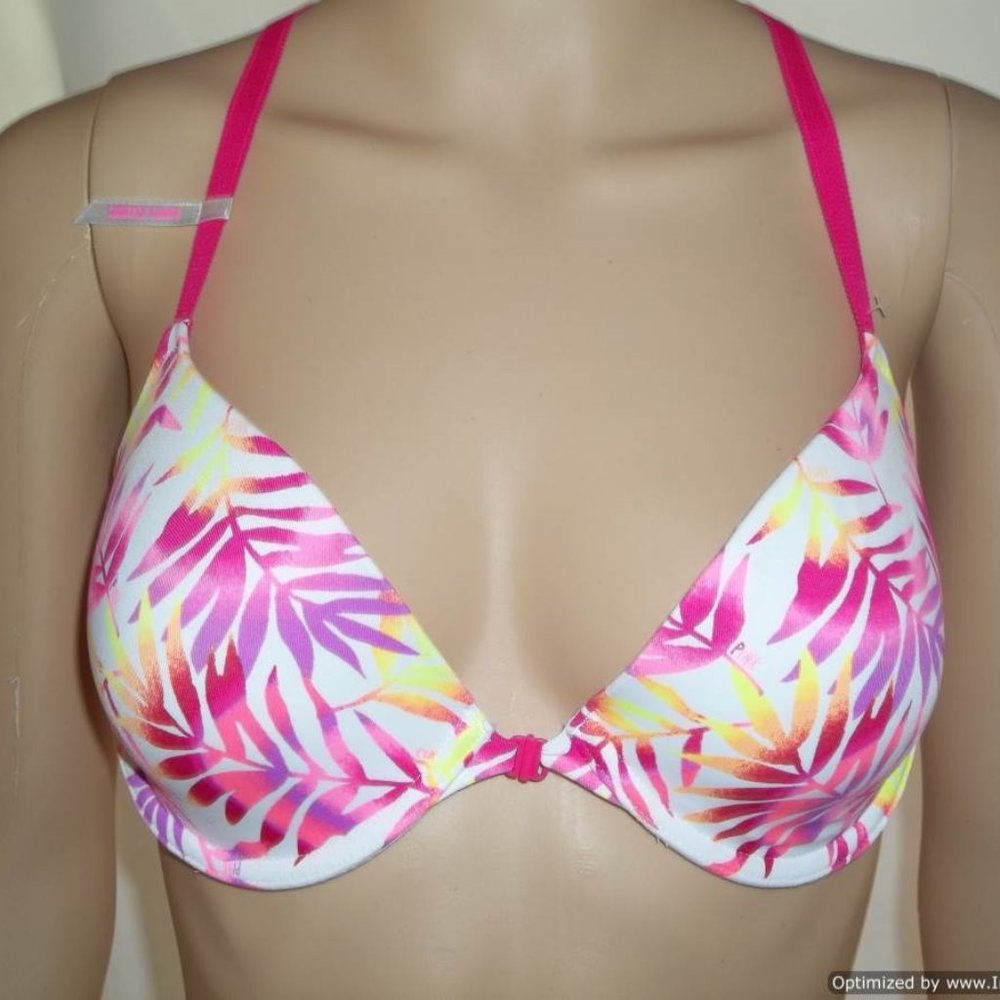 Victoria's Secret PINK Racerback Demi Bra-34D